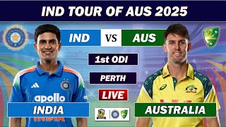 INDIA vs AUSTRALIA 1st ODI MATCH LIVE COMMENTARY | IND vs AUS LIVE CRICKET MATCH