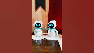 Eilik Robots This is the two stooges idea of fun🤣 #realrobot #speaker #eilik #eilikrobot