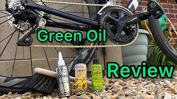 Green Oil Dry Chain Wax, Wet Chain Lube, Chain Cleaner & Brush. Full Review, any good?