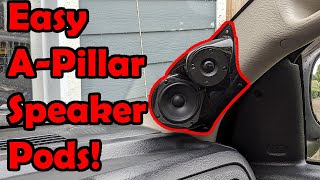 The quickest way to make speaker pods!  Custom APillars!