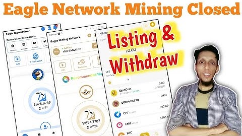 Eagle Network Mining Closed | How To Sell Eagle Network Coin | Eagle Network Withdrawal