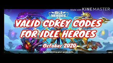 ALL VALID CDKEY CODE FOR IDLE HEROES OCTOBER 2020