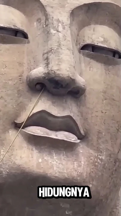 Ada Sesuatu Di hidung Patung ‼️ #mystery #patung #buddha #patungbuddha #shortvideo