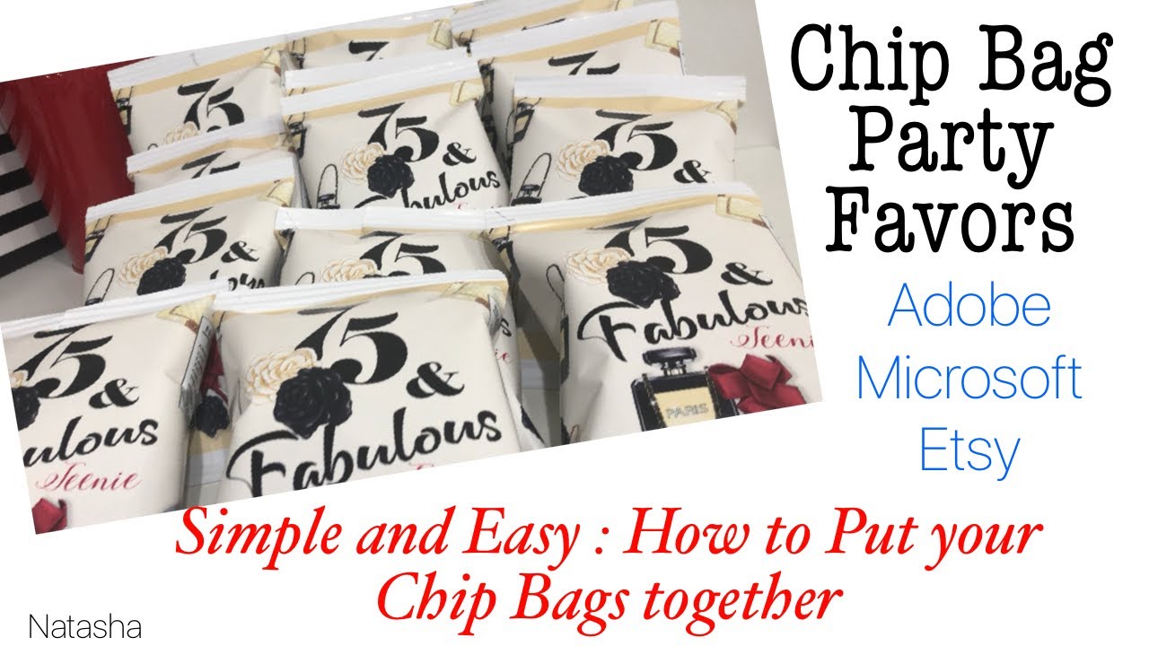 Reply to @virtuous.scents Crimping A Chip Bag #chipbags #chipbagsofti, Party Favor Ideas