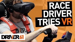 Pro-Driver Tries VR Racing Sim (Comparison to Real-Life) screenshot 1