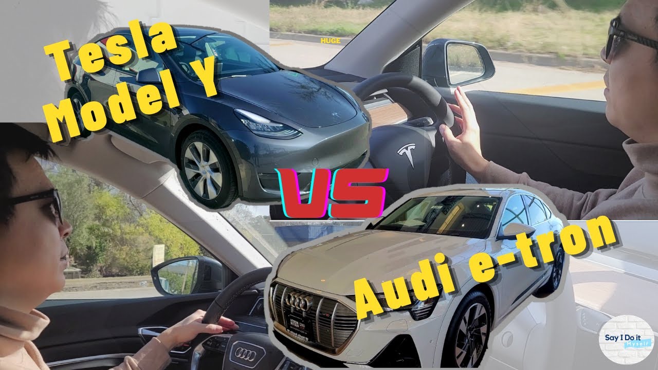 responsive แปลว่า  Update  รีวิว Tesla Model Y vs Audi e-tron - Battle of the Electric SUVs. (ENG SUB)