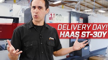 DELIVERY DAY! - HAAS ST30Y - Pierson Workholding