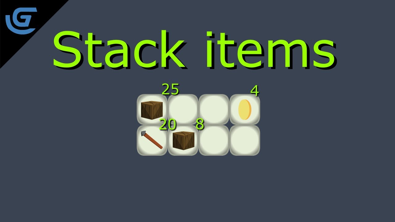 Item stacking