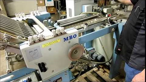 MBO B18 Paper Folder