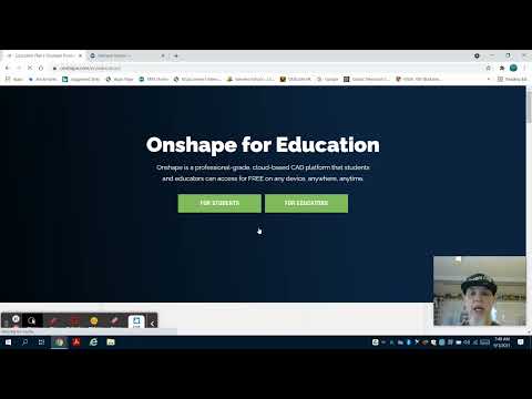 Creating a Student OnShape Account MPS