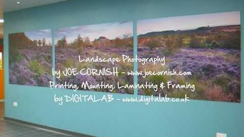 Digitalab & Joe Cornish -large format digital photography print
