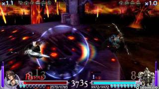 Dissidia Final Fantasy lv 100 Squall vs lv 100 Gabranth