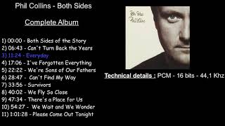 Phil Collins - Both Sides Full Album