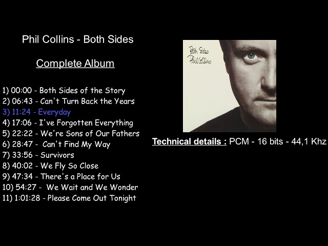 PHIL COLLINS - BOTH SIDES