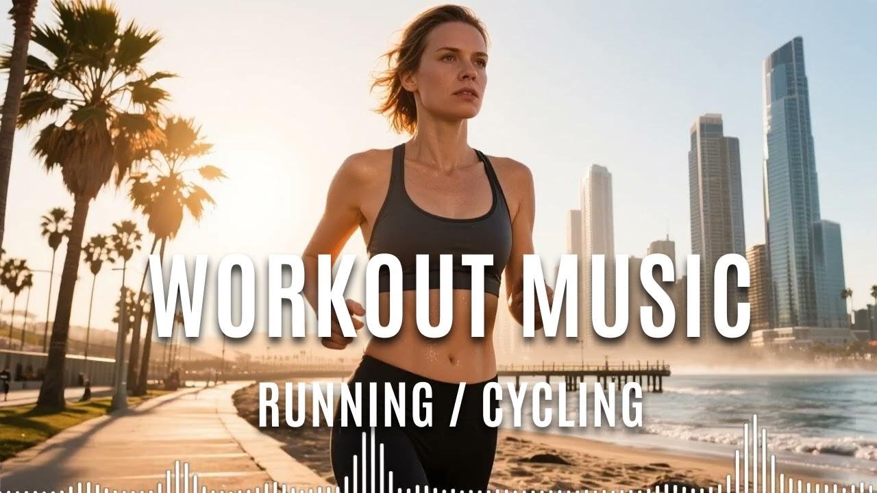 Workout, Running & Cycling Music For Cardio  Epic Energy EDM House HIIT Strength  Focus Motivation