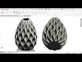 Exercise 17: How to model a 'Sequence Vase Design' in Solidworks 2018