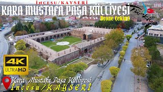 Kara Mustafa Paşa Külliyesi, Kervansaray Ve Cami İncesu Kayseri̇ - 4K Drone Çekimi 19.11.23