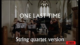 One Last Time by SIIMON feat Solas Strings (String Quartet Version)