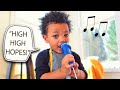 2-Year Old Wants To Be A Singer