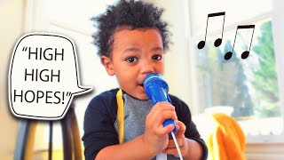 2-Year Old Wants To Be A Singer