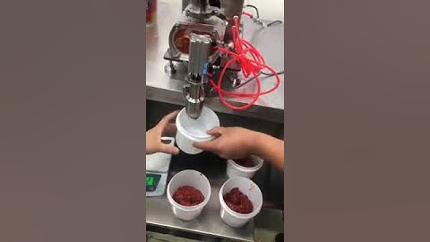 Máy chiết rót pate, nước sốt lẩu bán tự động 0961205658