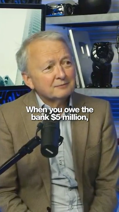 If you owe the bank $5M, you have a problem. If you owe the bank $50M, they have a problem.