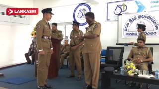 The event honored the best police officers in Jaffna