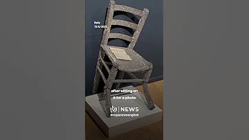 Priceless Swarovski Van Gogh Chair Destroyed By Visitor In Viral Video 