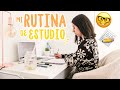 MI RUTINA DE ESTUDIO 2018 / my study routine, estar motivada para las clases