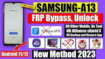 Unbelievable! How to Bypass FRP on Samsung A13 WITHOUT a PC in 2023