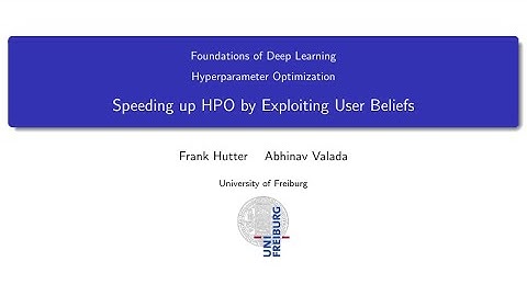12.05 Speeding up HPO by Exploiting User Beliefs