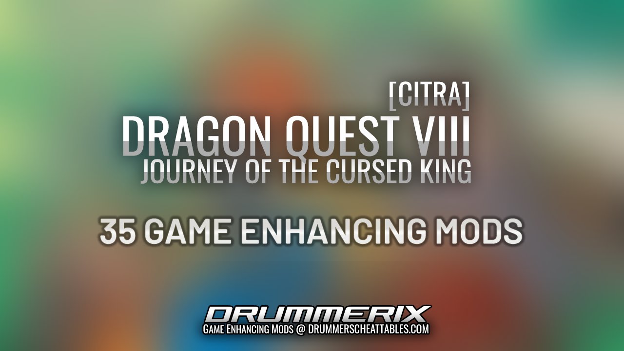 Dragon Quest VIII (Citra) +35 Cheats Demo