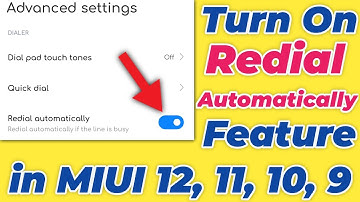 Turn on Redial Automatically Feature in MIUI 12 | Turn On Redial Automatically in any XIAOMI Phone 🔥