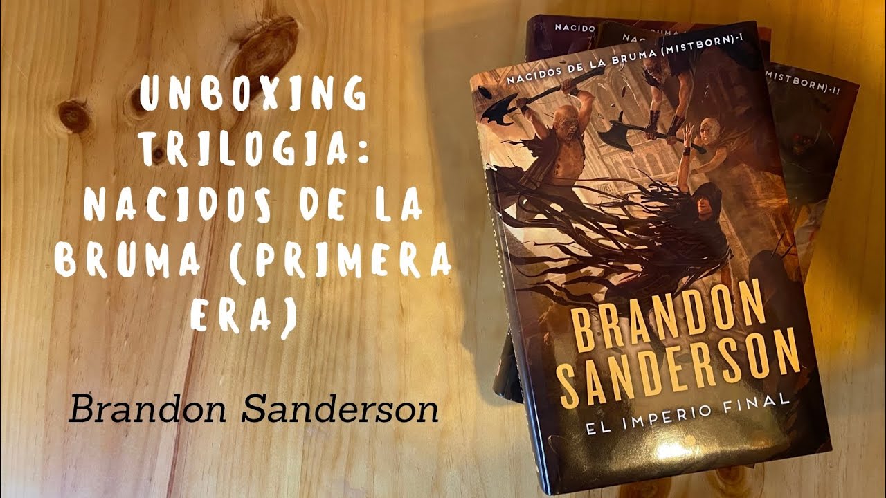 Estuche Trilogía Mistborn (Nacidos de la Bruma, El Pozo de la Ascensión, El  Héroe de las Eras) (Nacidos de la Bruma M