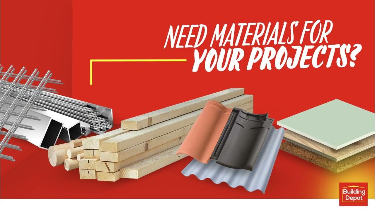 Building Depot Video Construction Materials - In need for your