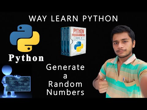 Python Program to Generate Random Numbers| How to Generate Random Numbers in Python| Python-Part-7|