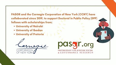 Doctoral in Public Policy Testimonials- University of Pretoria