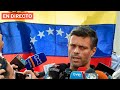 DIRECTO | Llegada del líder OPOSITOR VENEZOLANO LEOPOLDO LÓPEZ a Madrid