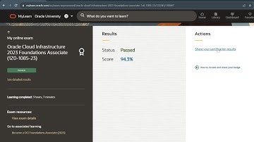 Oracle Cloud Infrastructure 2023 Foundations Associate Certification || 100% passing guarantee