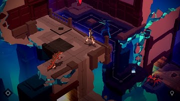 Lara Croft GO Walkthrough The Mirror of Spirits Level 8 "The Ballroom"