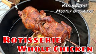 Rotisserie Whole Chicken | Weber Kettle Rotisserie