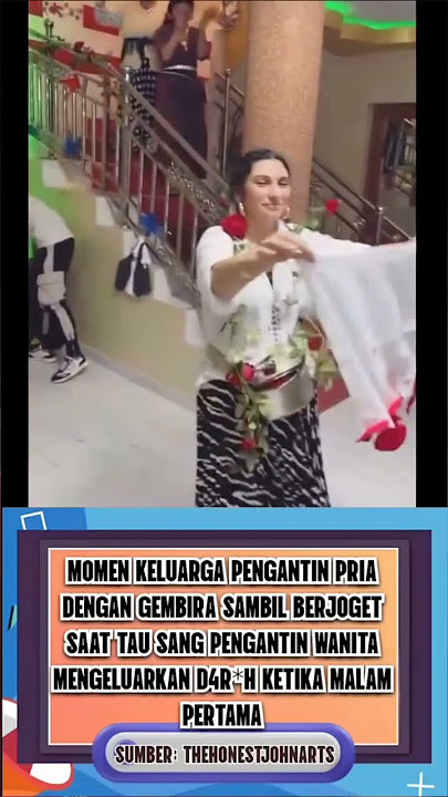 ketika tradisi da.rah keperawanan di pertanyakan