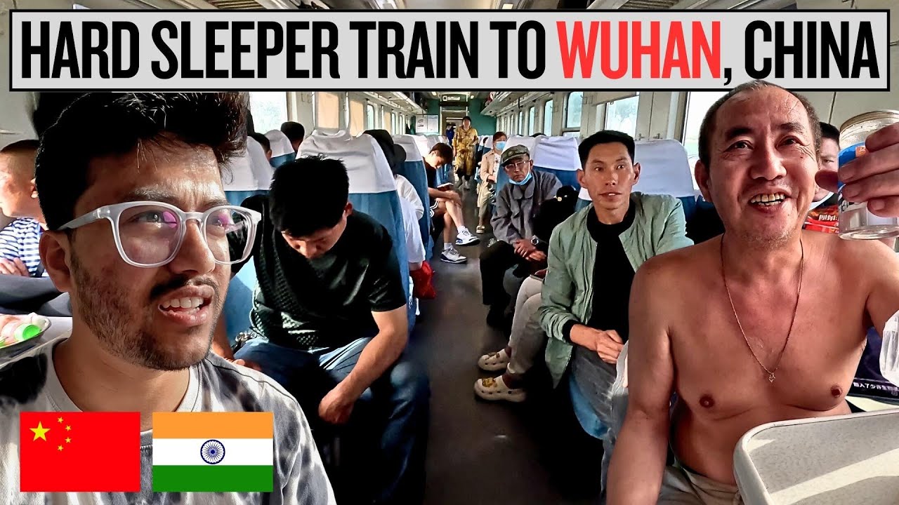 CRAZY 23 HOUR SLEEPER TRAIN TO WUHAN CHINA 🇨🇳🇨🇳