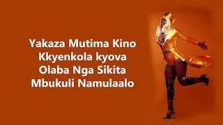 Ogamba Otya (Official sexyLyrics Video) by Beckie 256 #newugandanmusic #africanmusic #UgVibeslyrics
