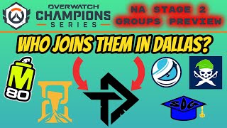 The Battle For 2nd Begins! OWCS NA Groups Stage 2 Breakdown