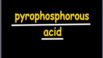 pyrophosphorous acid || jee || neet || jee advance