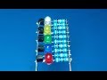LEDs charser using transistors without PCB , Electronic project
