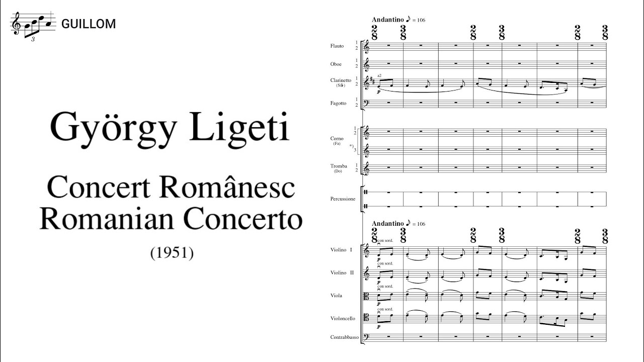 György Ligeti - Concert Românesc