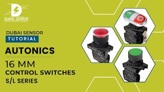 Famous Dubai Sensor Tutorial Autonics : 16 mm Control Switches S/L Series Wealth
