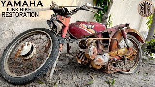 Vintage Rusted Motorcycle Full RESTORATION